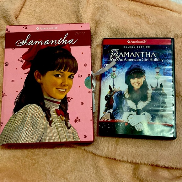 Other - Samantha book collection and An American girl holiday movie